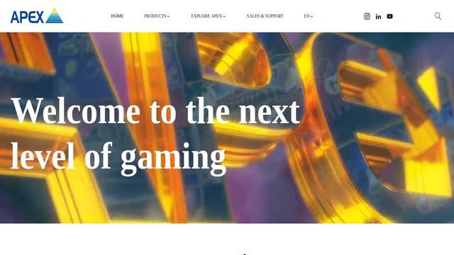 Apex Gaming casino screenshot